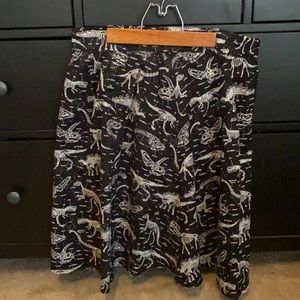 Retrolicious glow in the dark A Line skirt